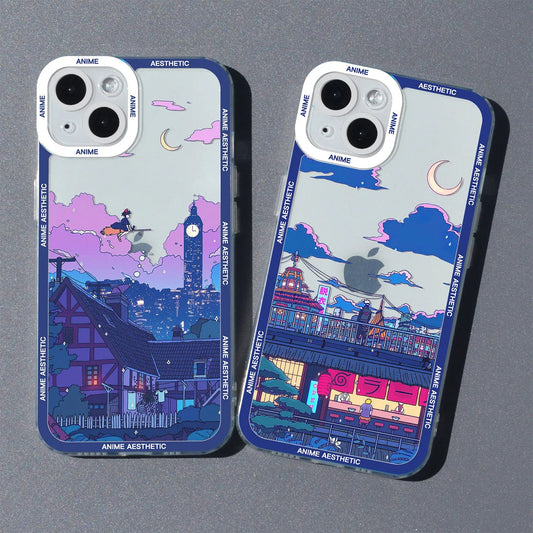Anime Aesthetic Lo-fi Phone Cases
